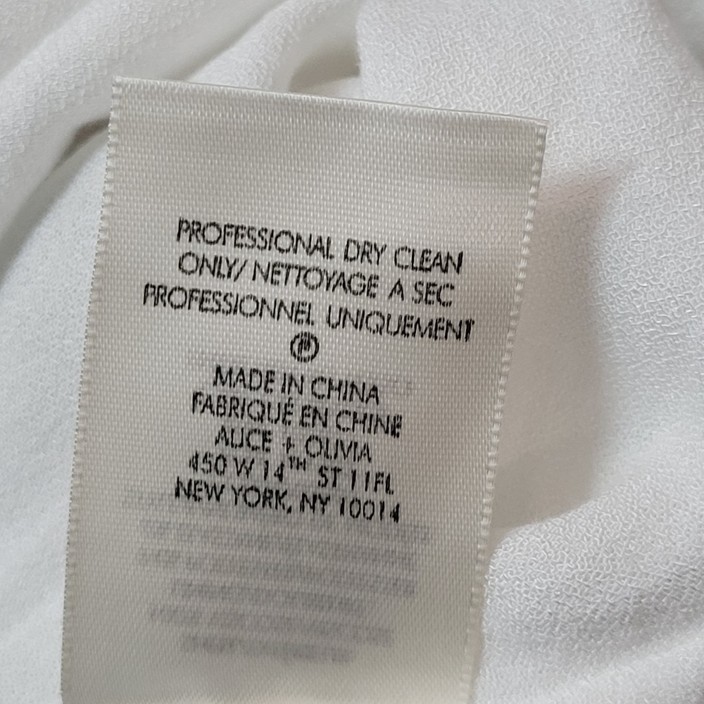 ALICE + OLIVIA Trixie Women's Size 14 floral print mini dress - Picture 15 of 16